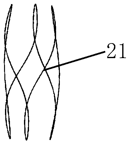 A high-strength and flexible covered vascular stent