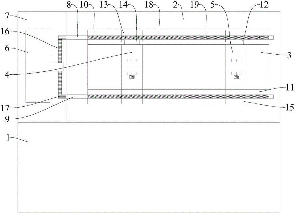 Horizontal type large motor stator iron core pressing machine