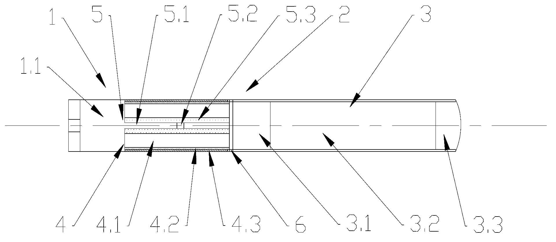 Novel double-layer heating cigarette