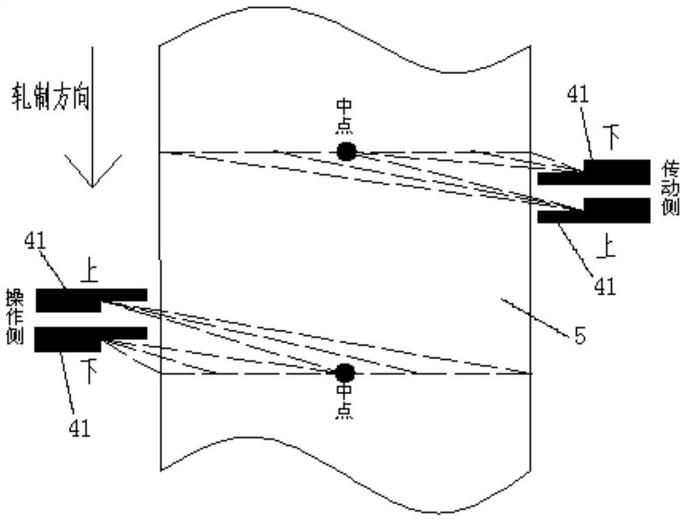 Hot-rolled strip steel laminar cooling device and control method thereof