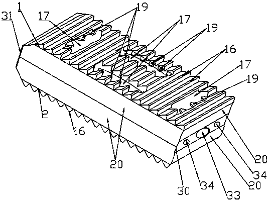 Expandable interbody fusion cage applied to minimally invasive spine surgery