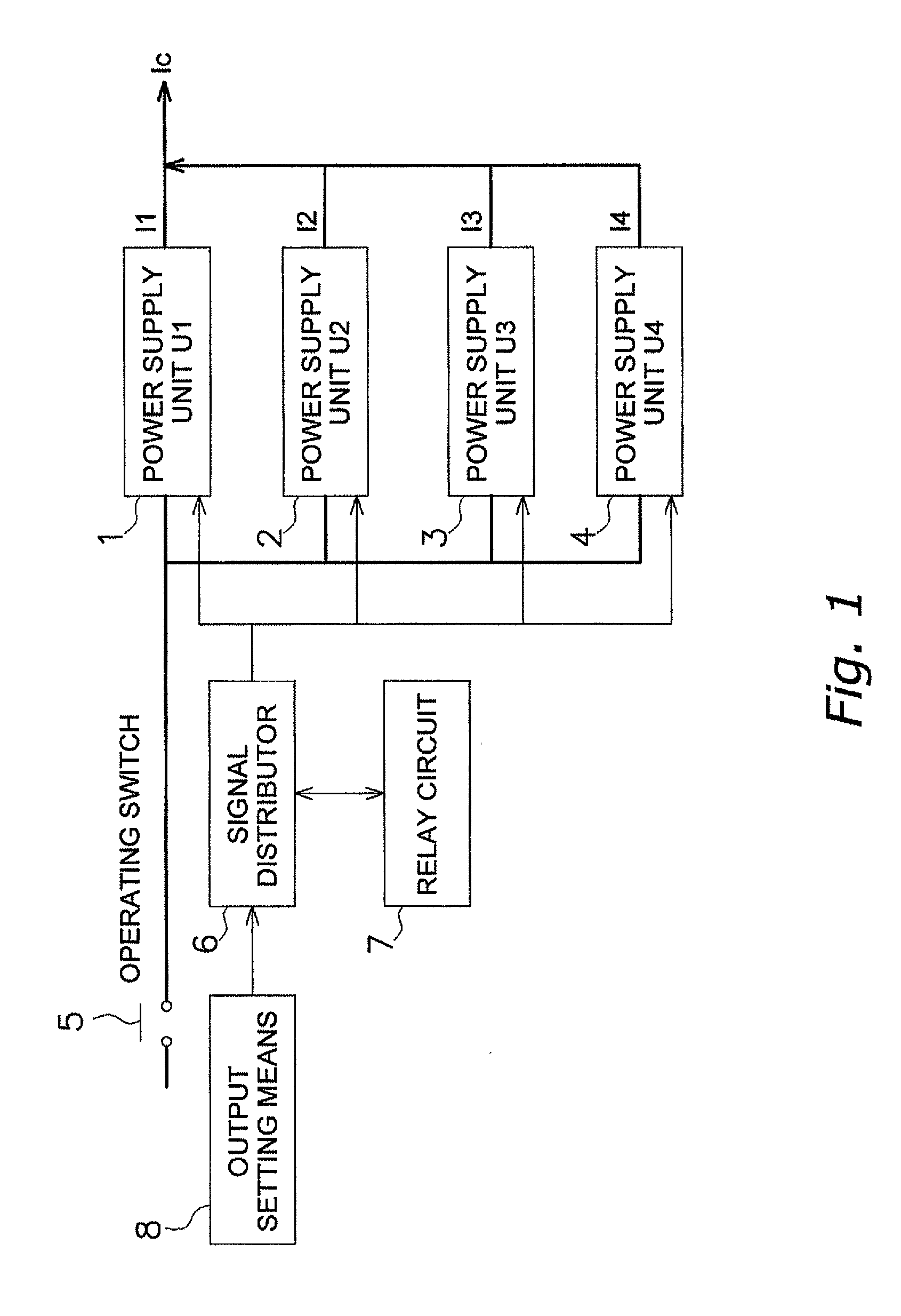 Plasma arc power supply and control method for same