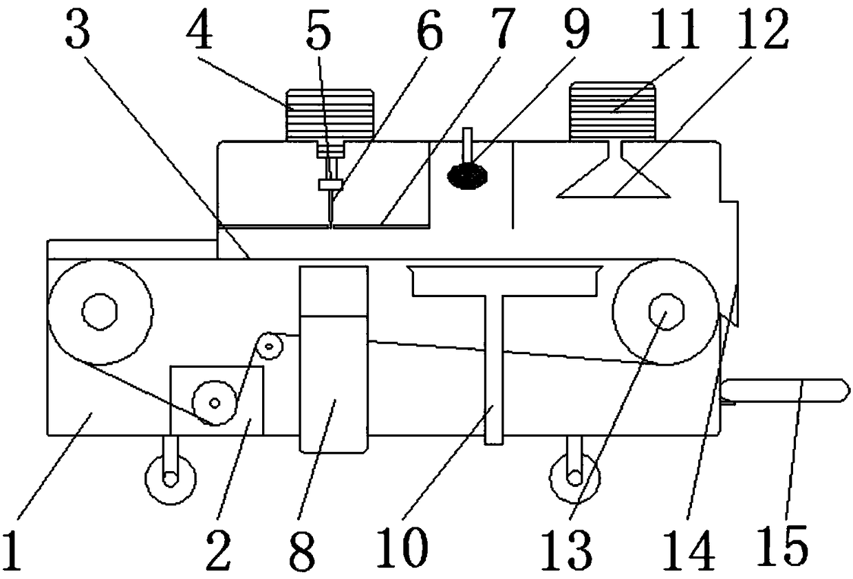 Red jujube pitting and cleaning integrated machine