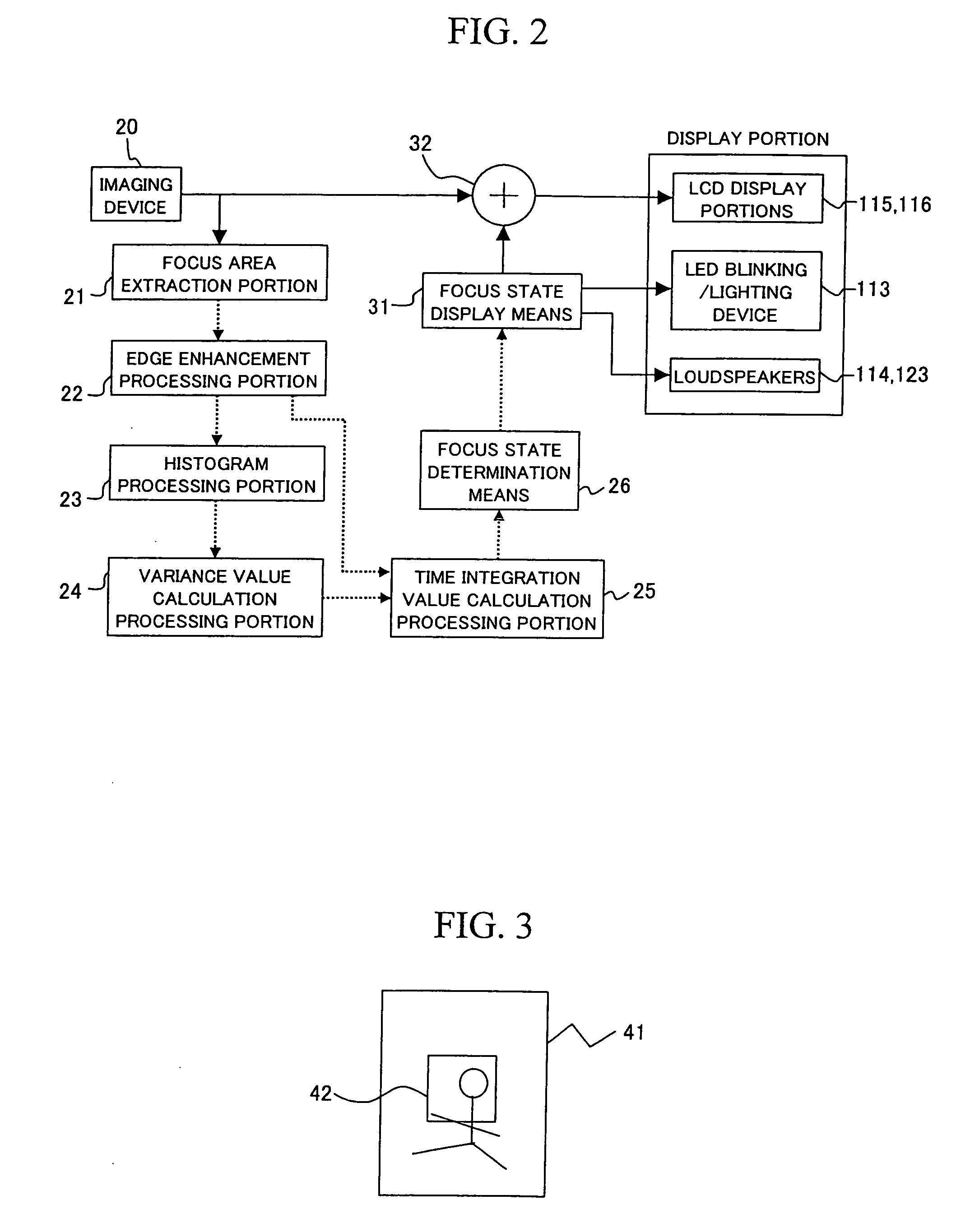 Focus state display apparatus and focus state display method