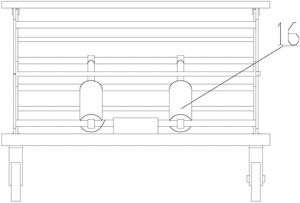 Moving type all-directional feeding platform