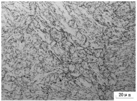 Method for improving radial structure and performance uniformity of G115 steel large-caliber thick-wall pipe