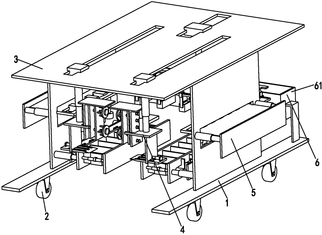 Brick paving robot for garden afforestation