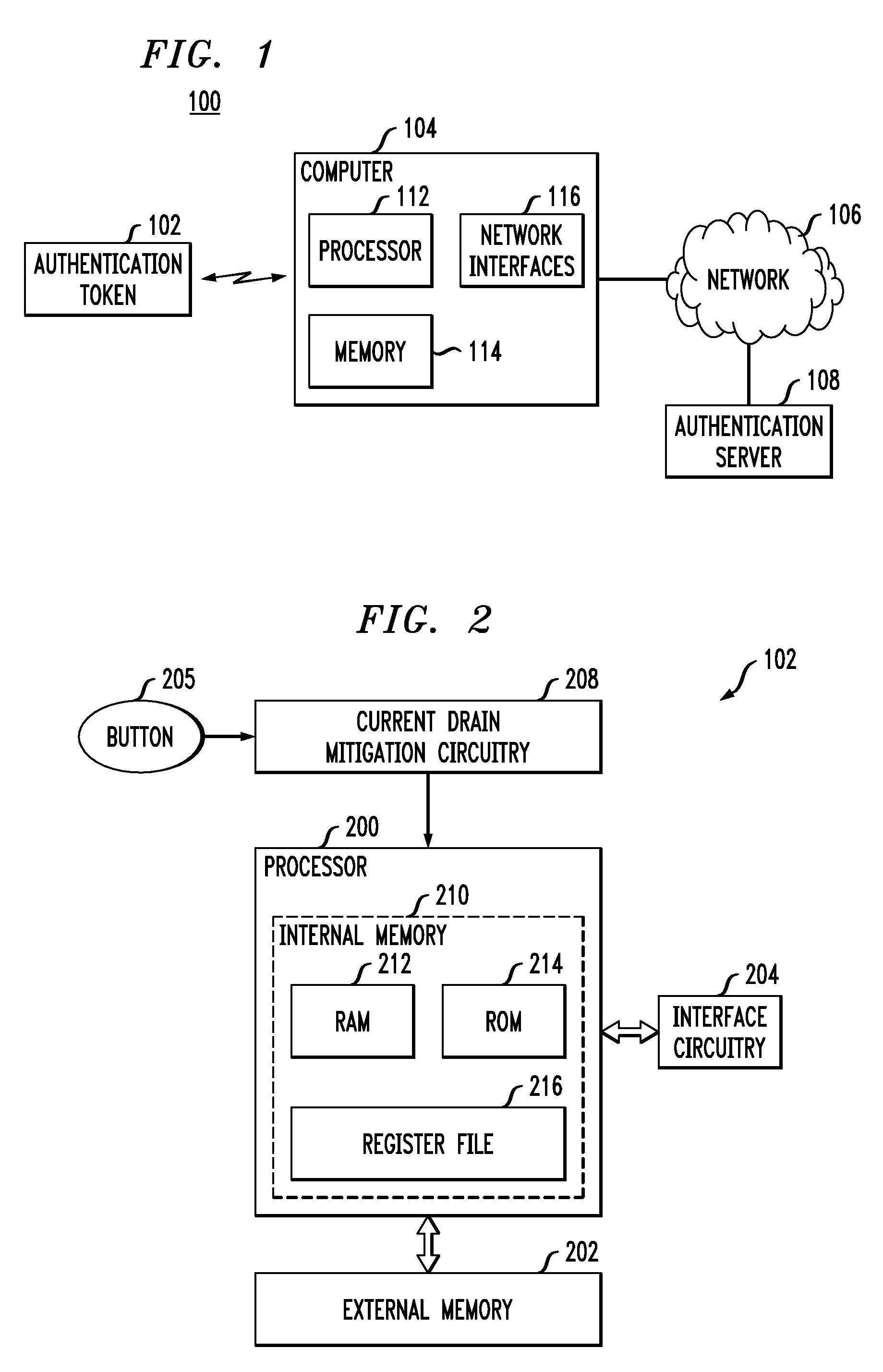 Method and apparatus for mitigating current drain in a low-power hand-held device