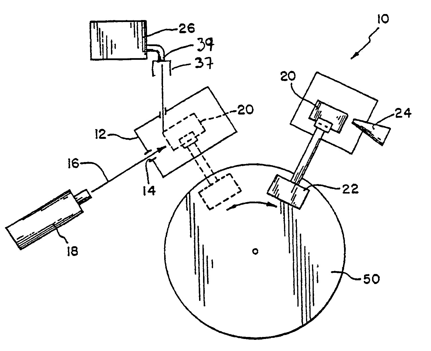 Laser peening process and apparatus using a liquid erosion-resistant opaque overlay coating