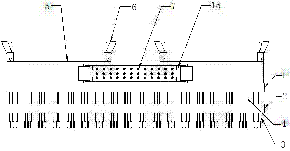 Multifunctional self-cleaning probe plate