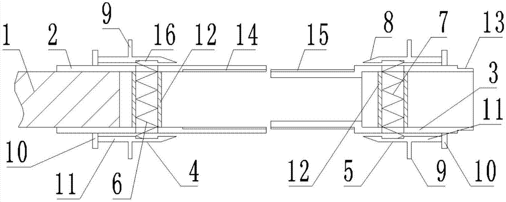 Easy-to-use press take-up roll assembly