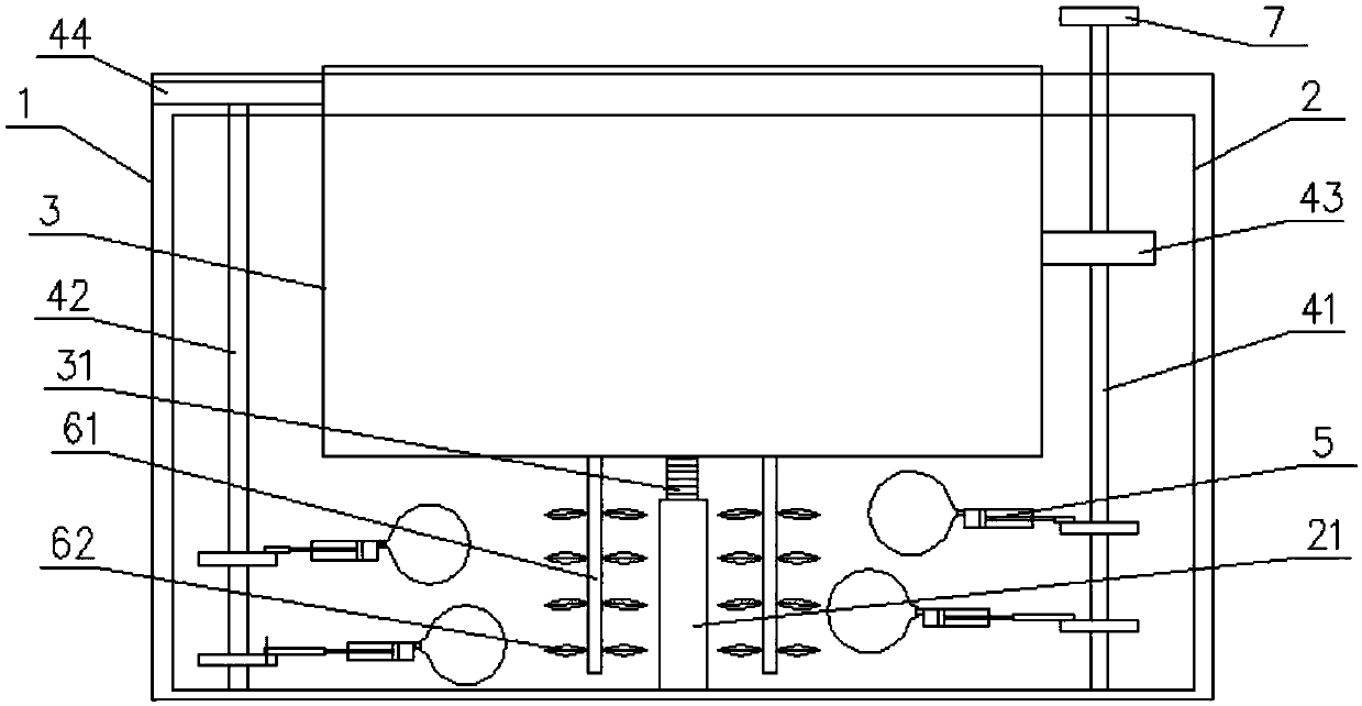 Peanut planting device convenient to pick