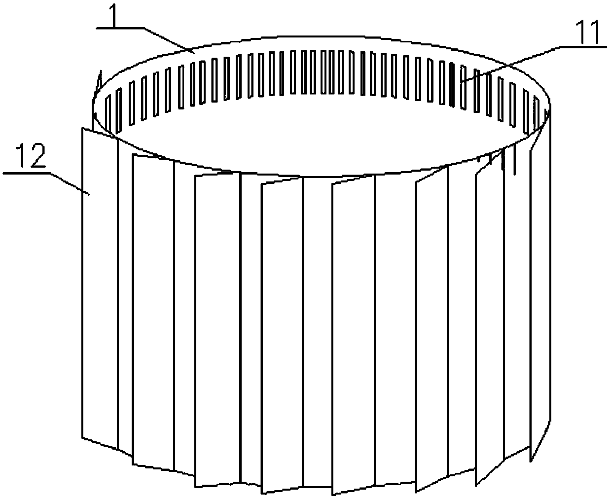 Peanut planting device convenient to pick