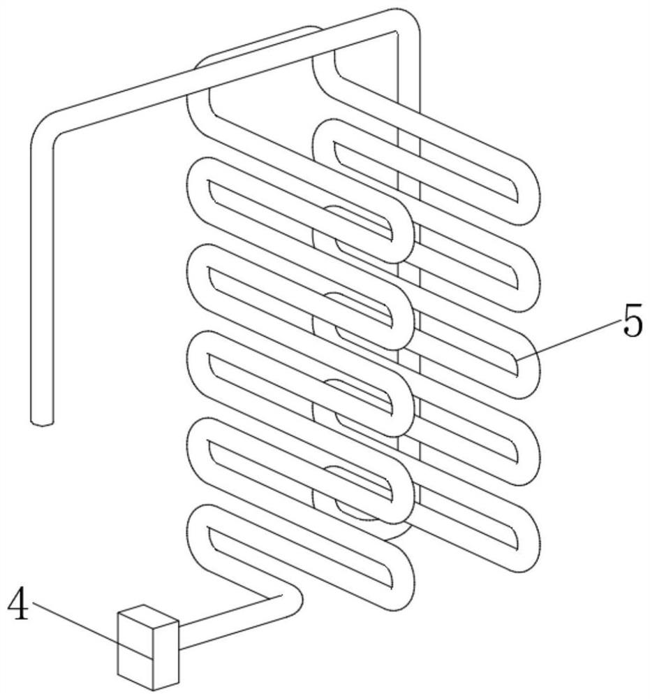 Micro temperature box system and method for testing high-temperature tensile property of metal-based composite material