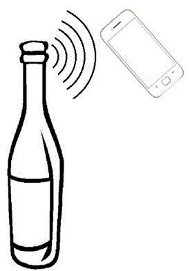 Ultrasonic wave anti-fake device and method