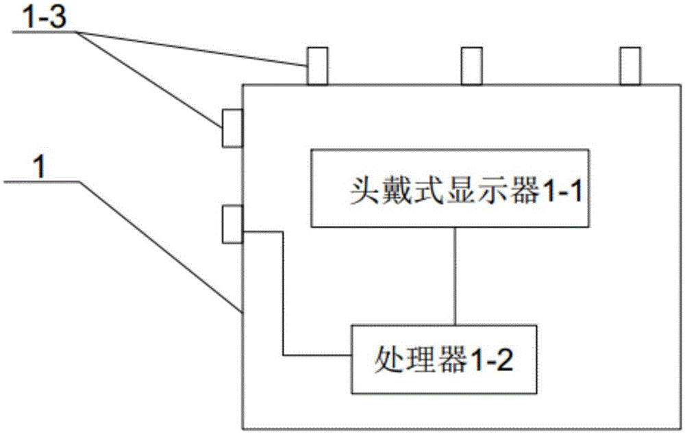 Head-mounted type virtual reality device and virtual reality system