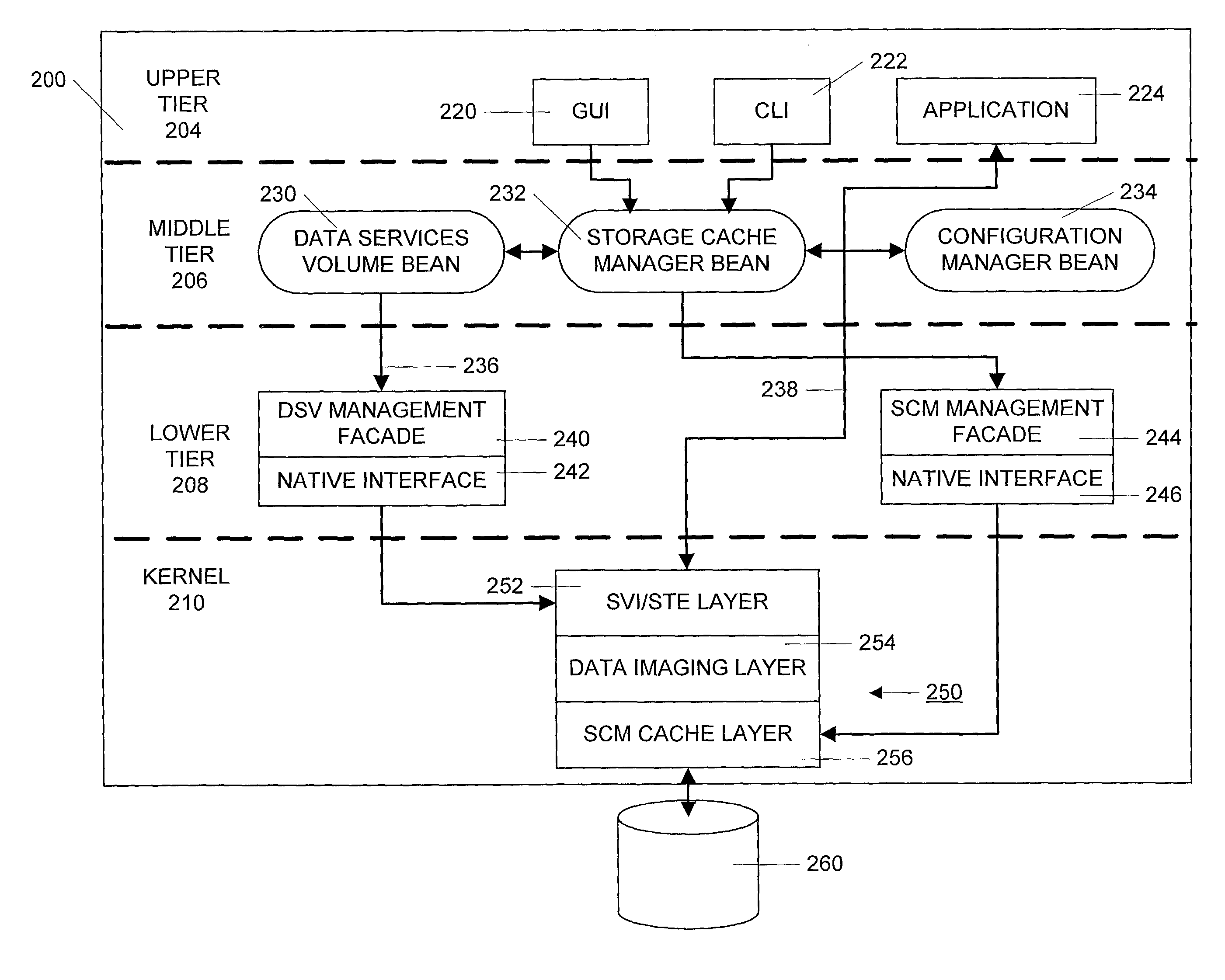 Method and apparatus for managing data caching in a distributed computer system