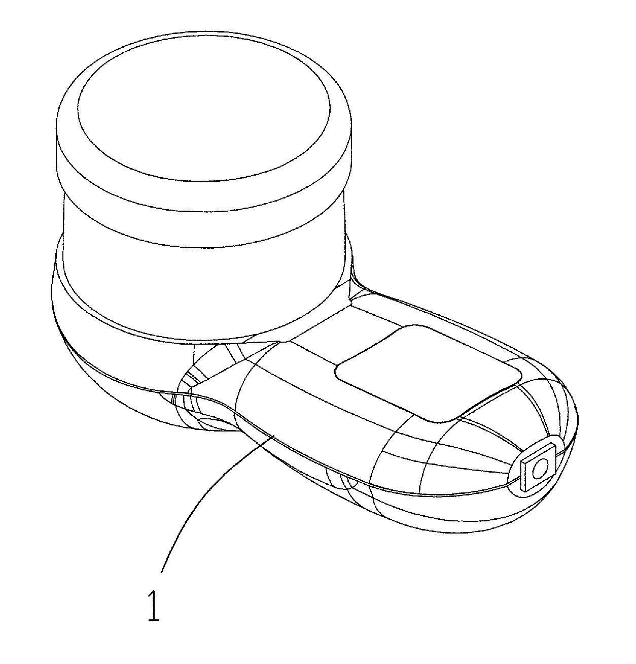 Ultrasonic wave heating instrument