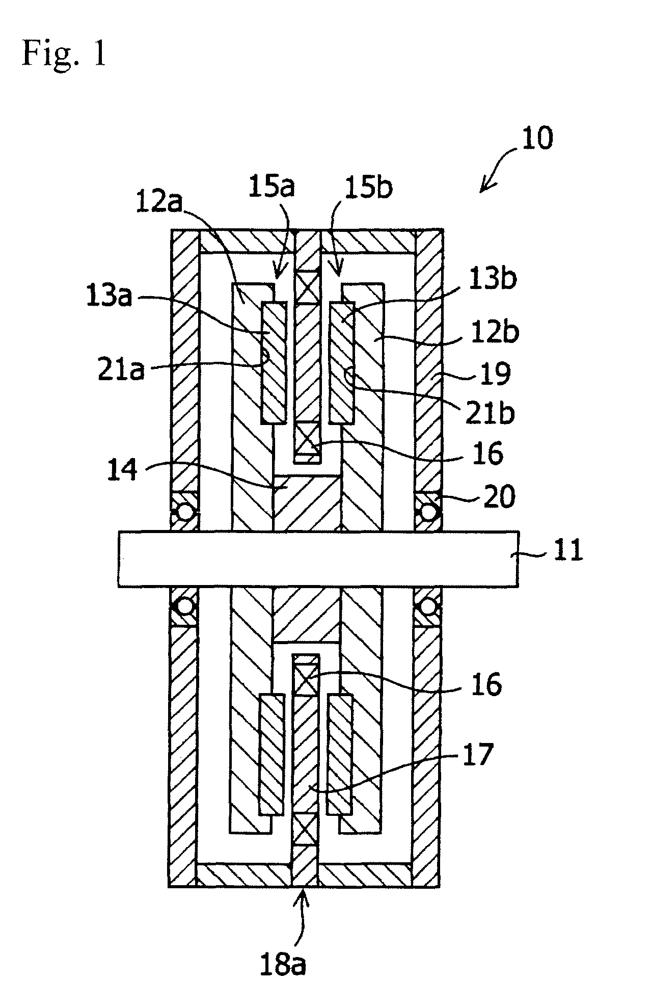 Axial gap type rotating machine