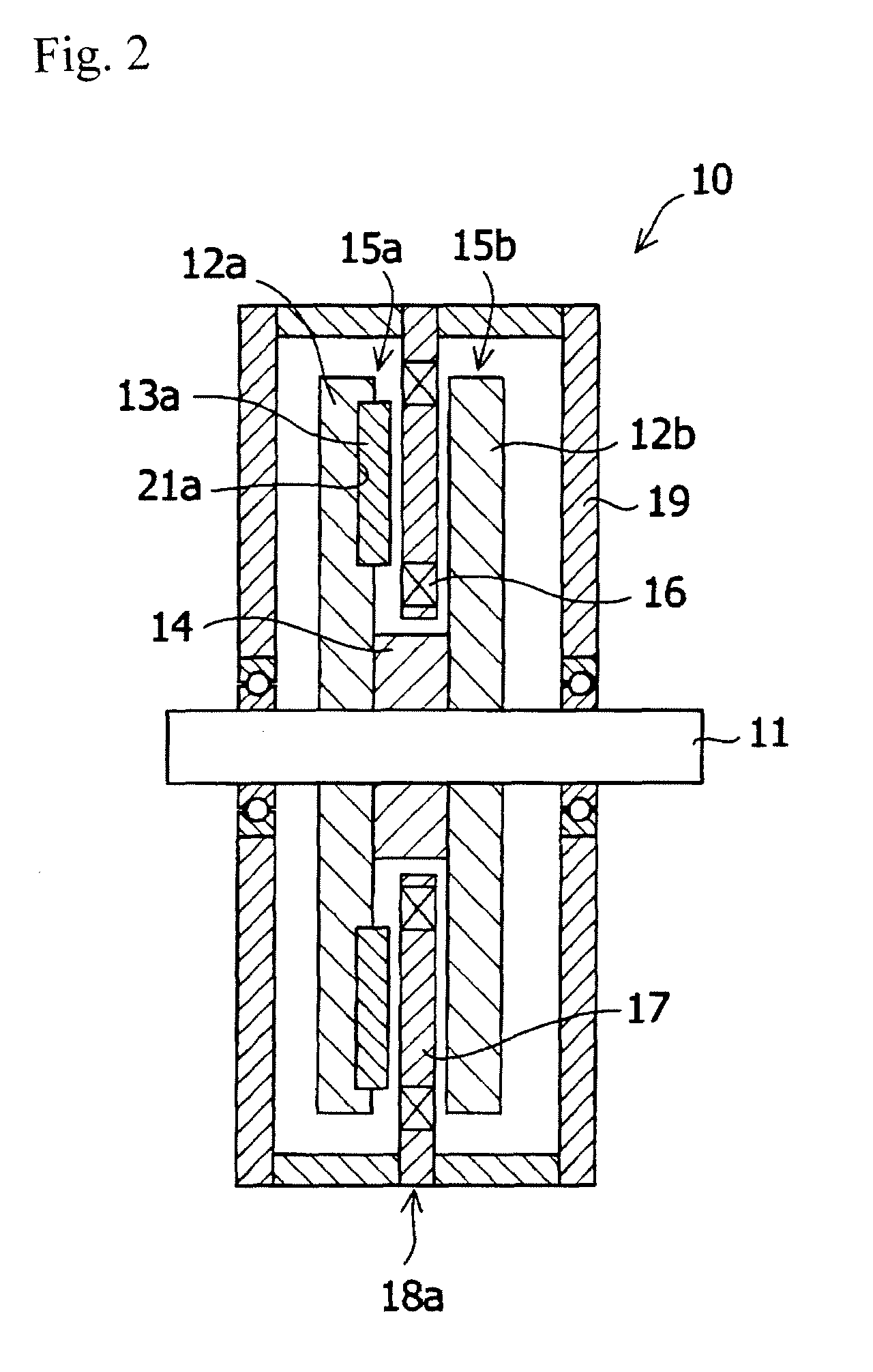 Axial gap type rotating machine