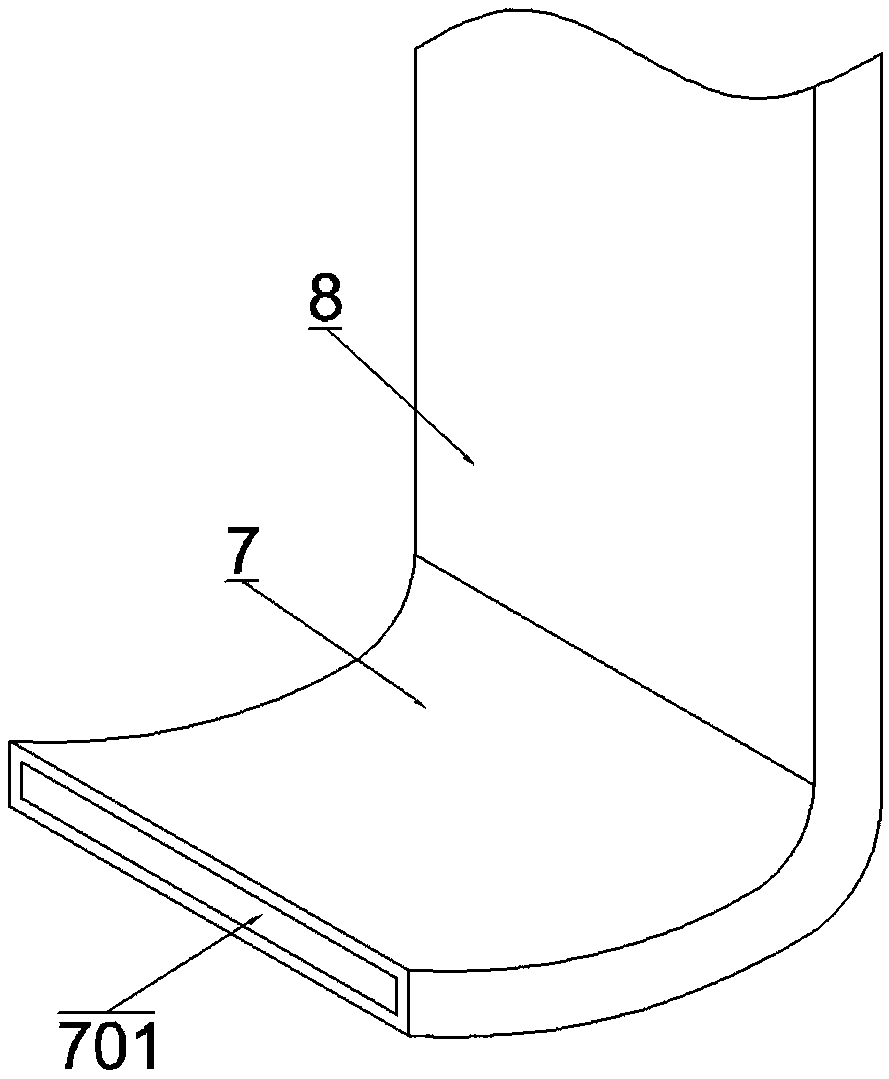 Garden lawn mower based on gear rack adjusting principle