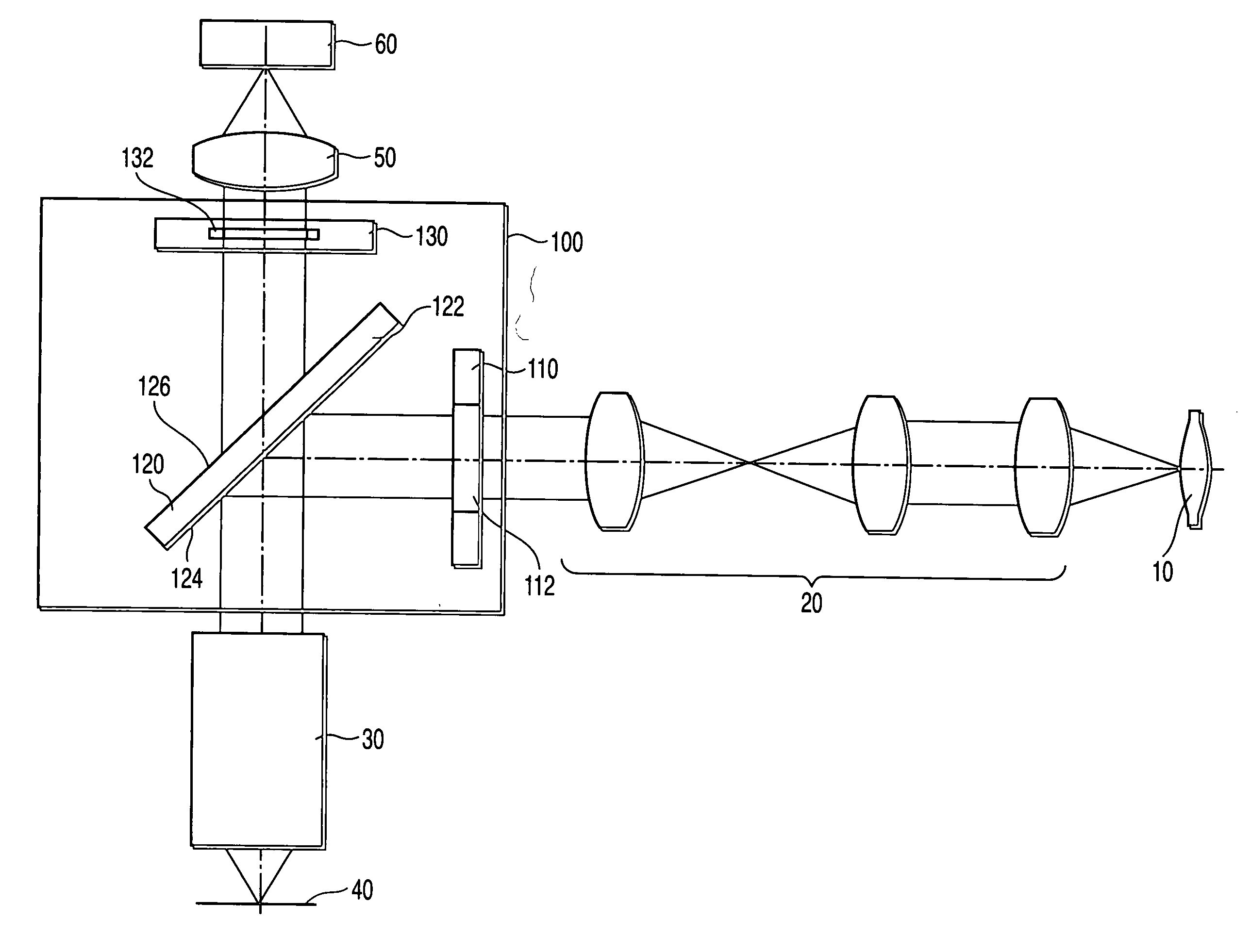 Epi-illumination microscope and fluorescence filter set