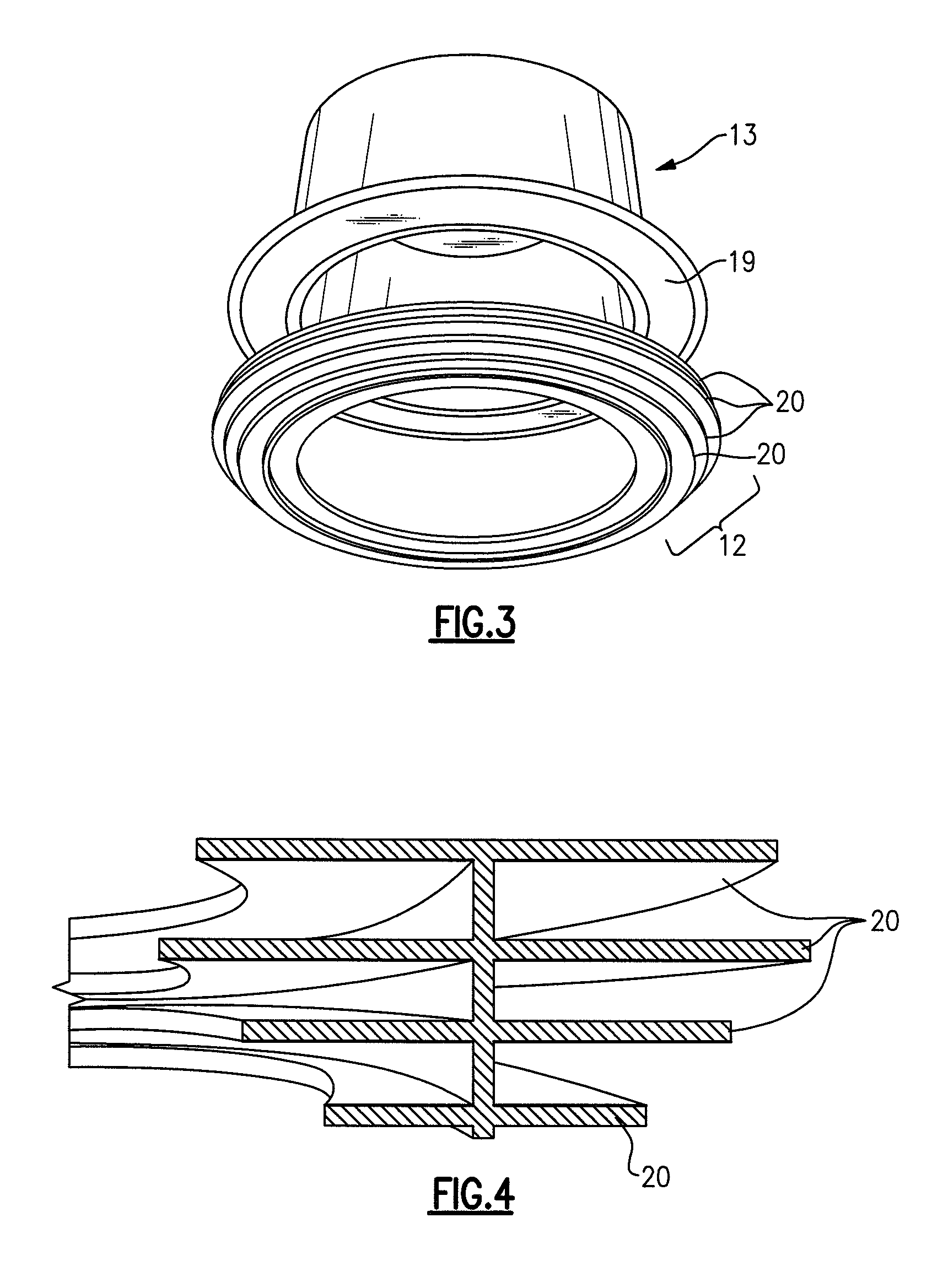 Lighting assemblies and components for lighting assemblies