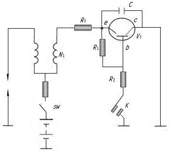 Contact type electronic ignition system