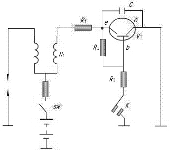 Contact type electronic ignition system