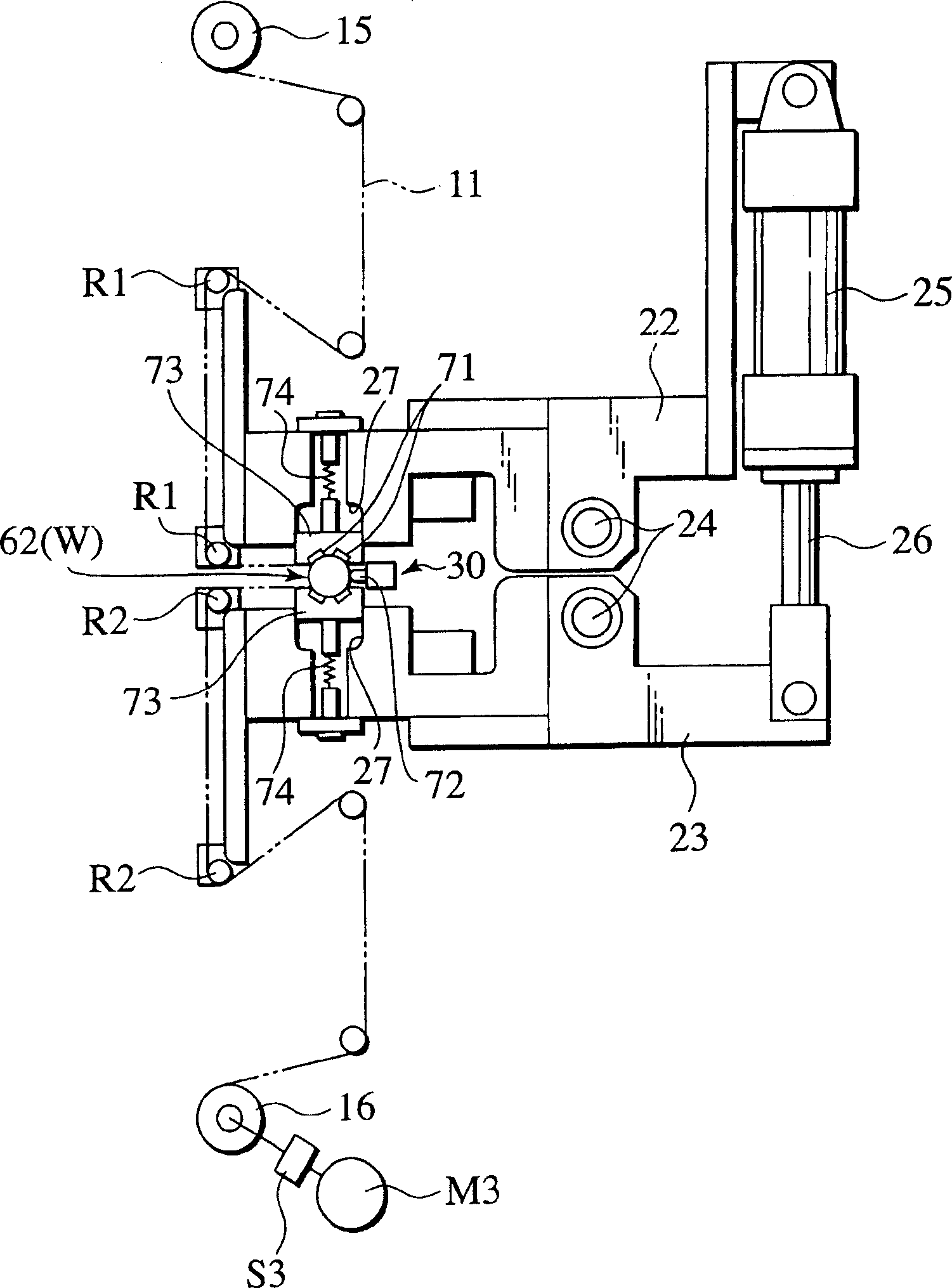 Lapping apparatus and lapping method