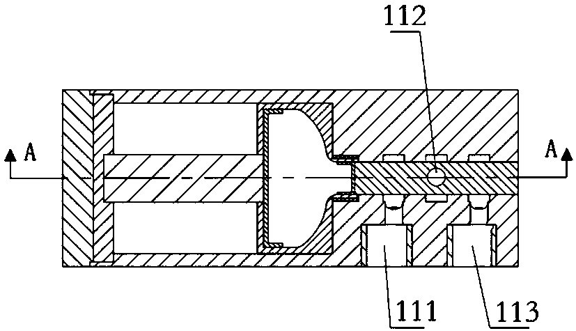 High-speed large-stroke direct-acting type piezoelectric valve