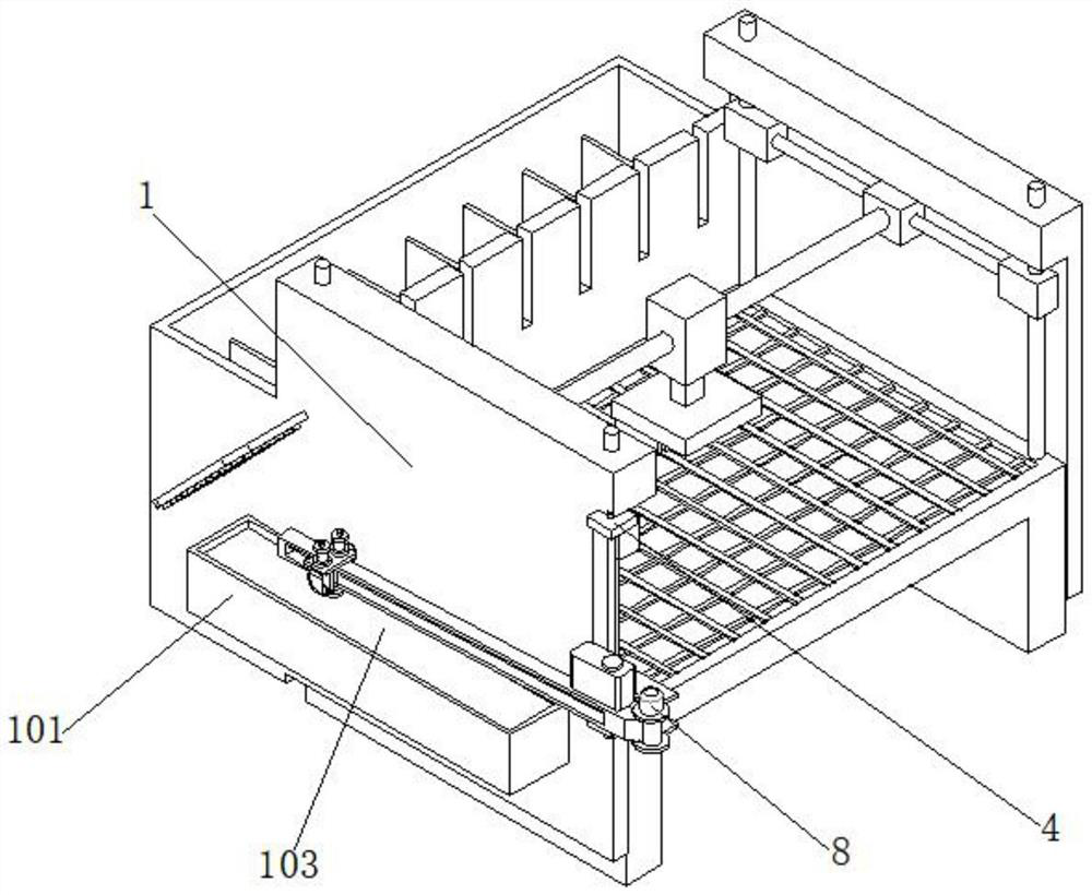 Automatic printing equipment for intelligent garment production