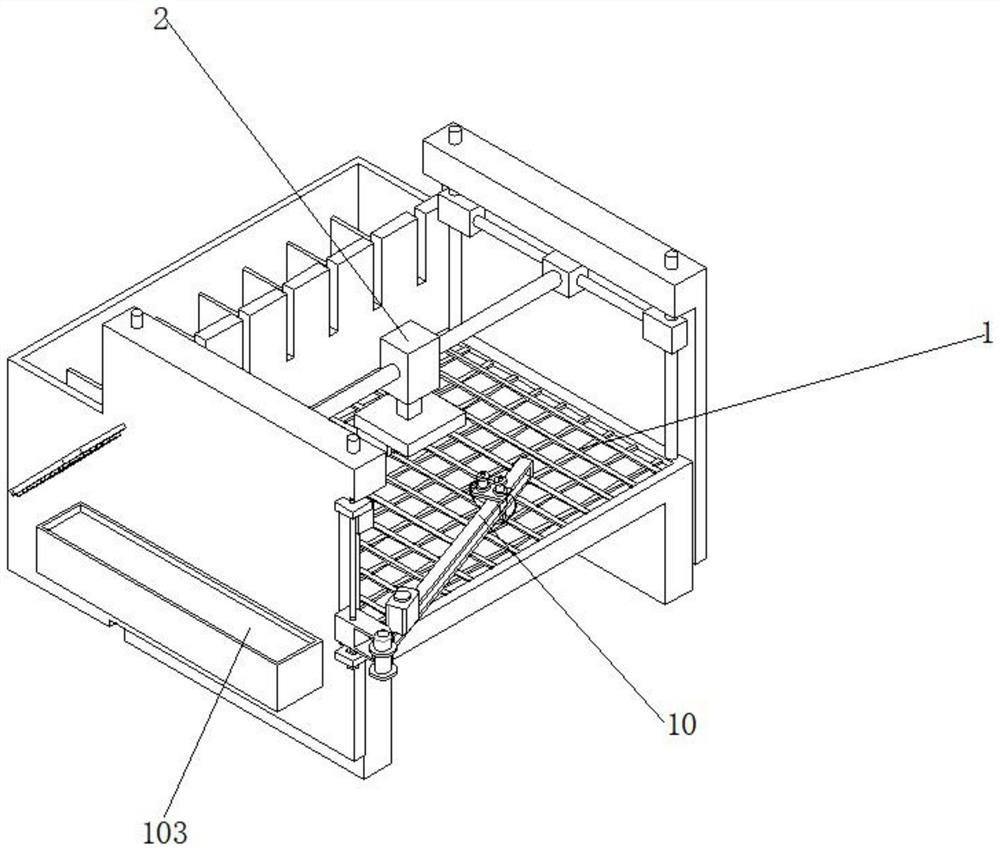 Automatic printing equipment for intelligent garment production