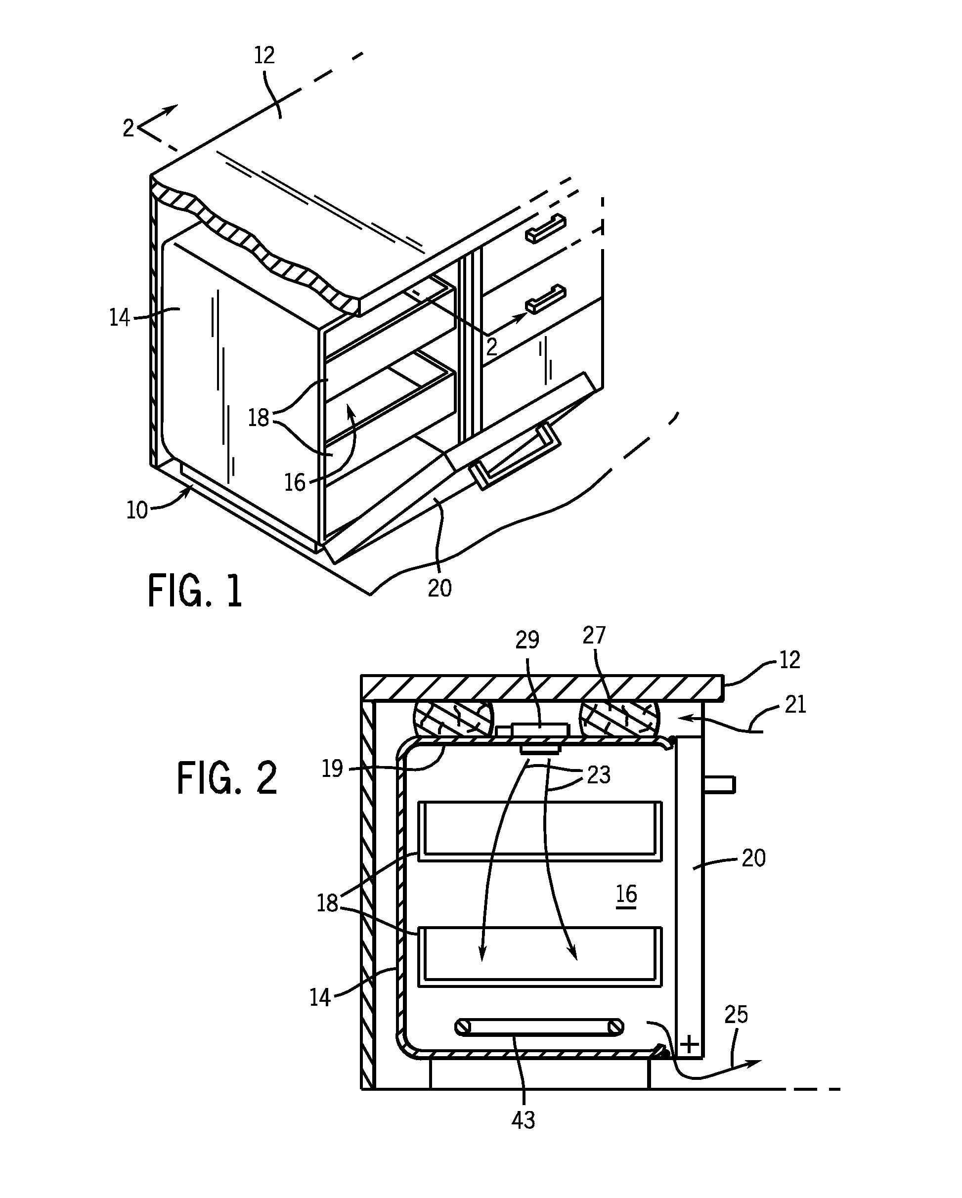 Dishwasher with self-sealing vent fan