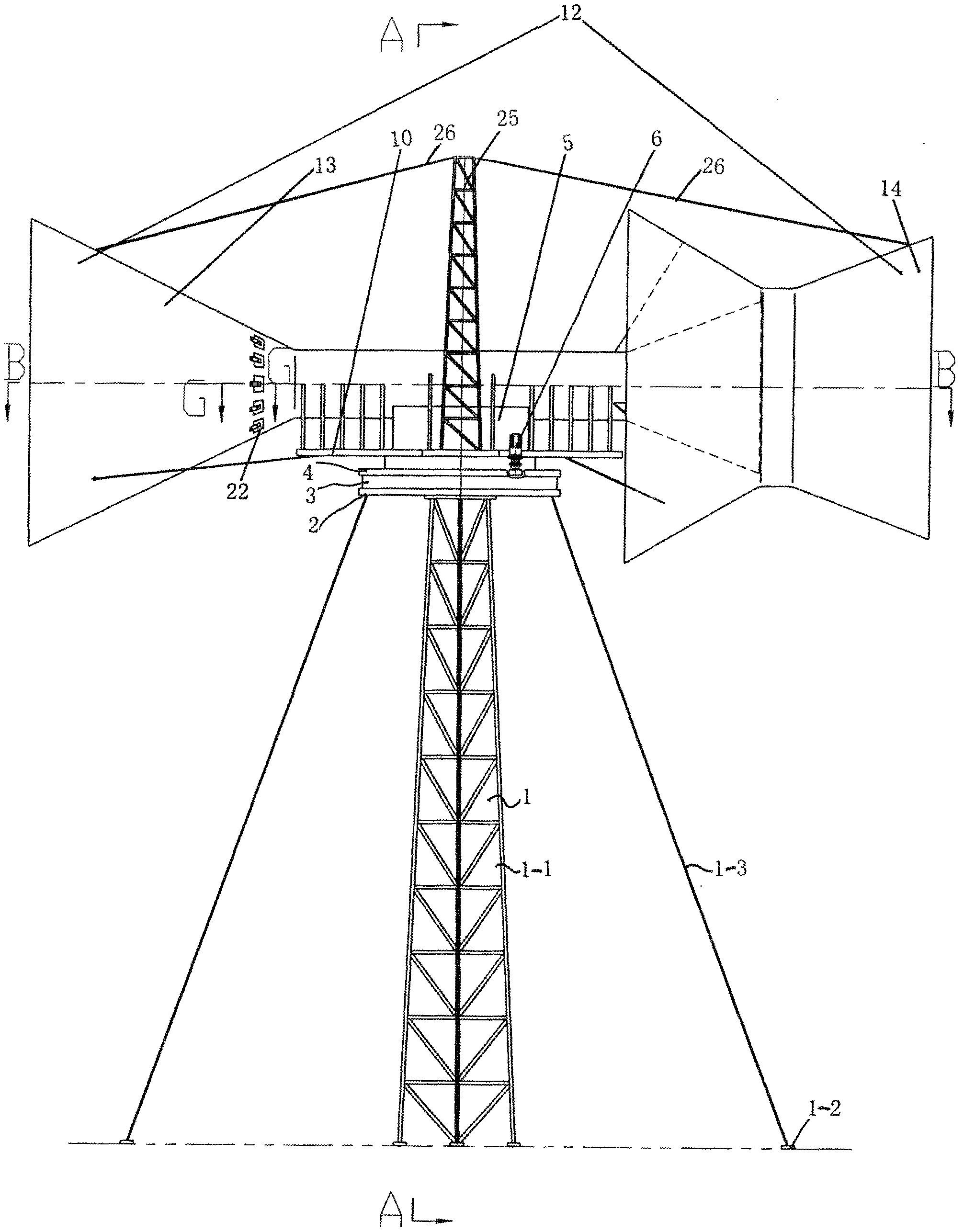 Tunnel diffusion draught fan