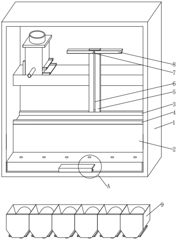 Gluing machine applied to production and processing of hollow glass