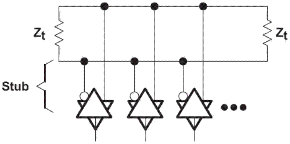 Bus architecture for multiprocessor parallel communication