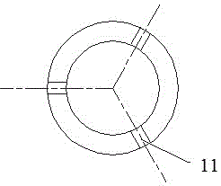 Extensometer guide rod system and method for high-temperature tension test by using system