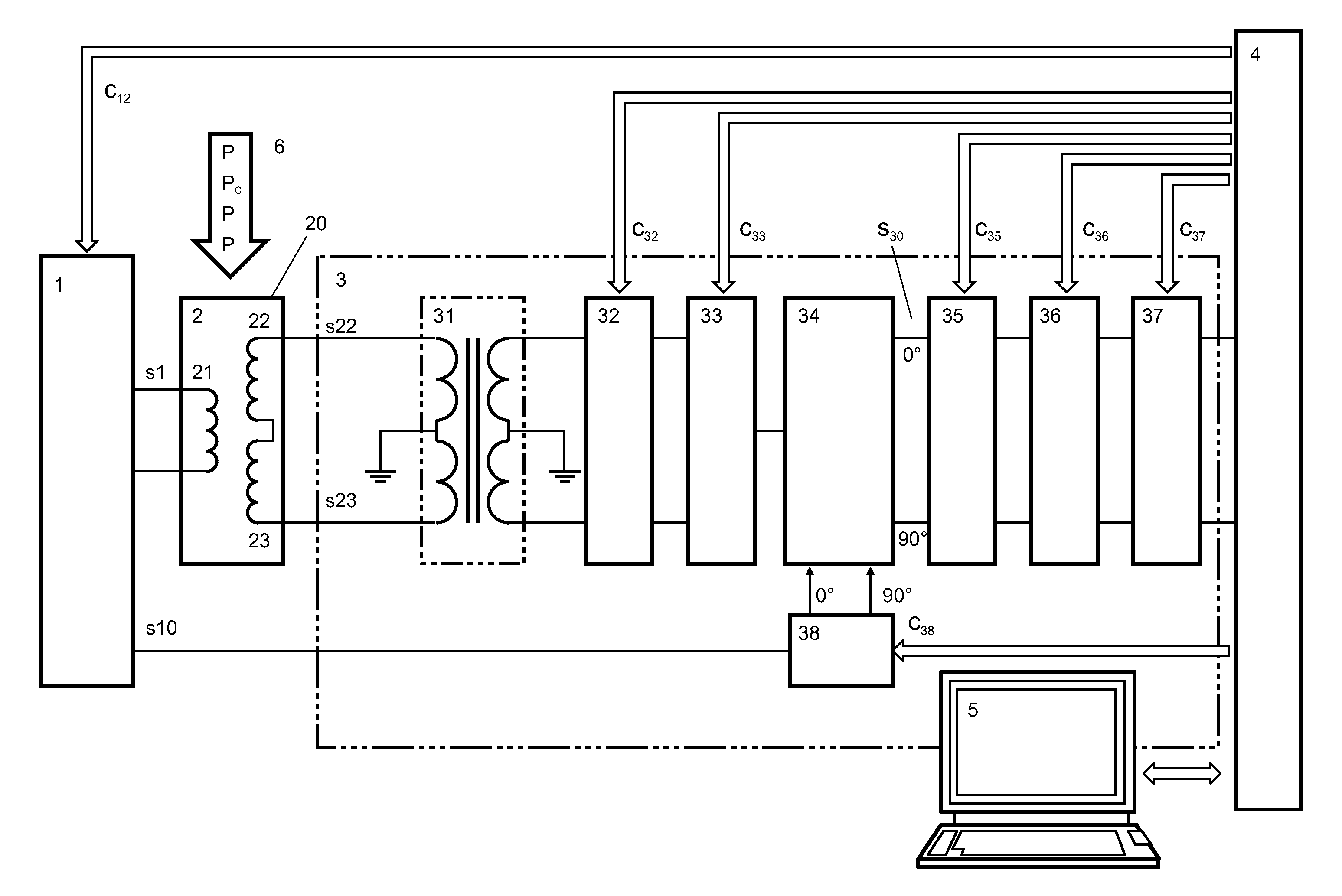 Method for operating a metal detection system and metal detection system