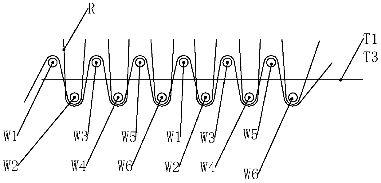 Production process of high-density velvet