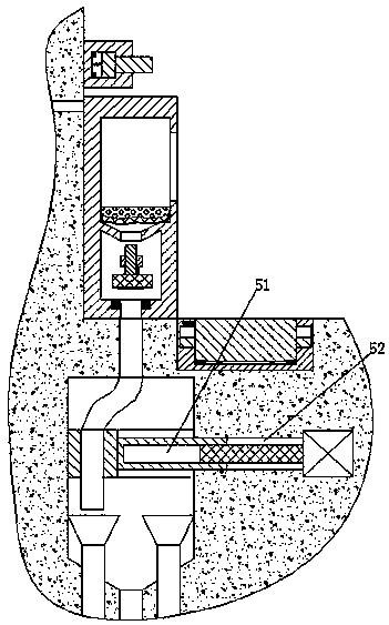 An agricultural organic fertilizer collecting device