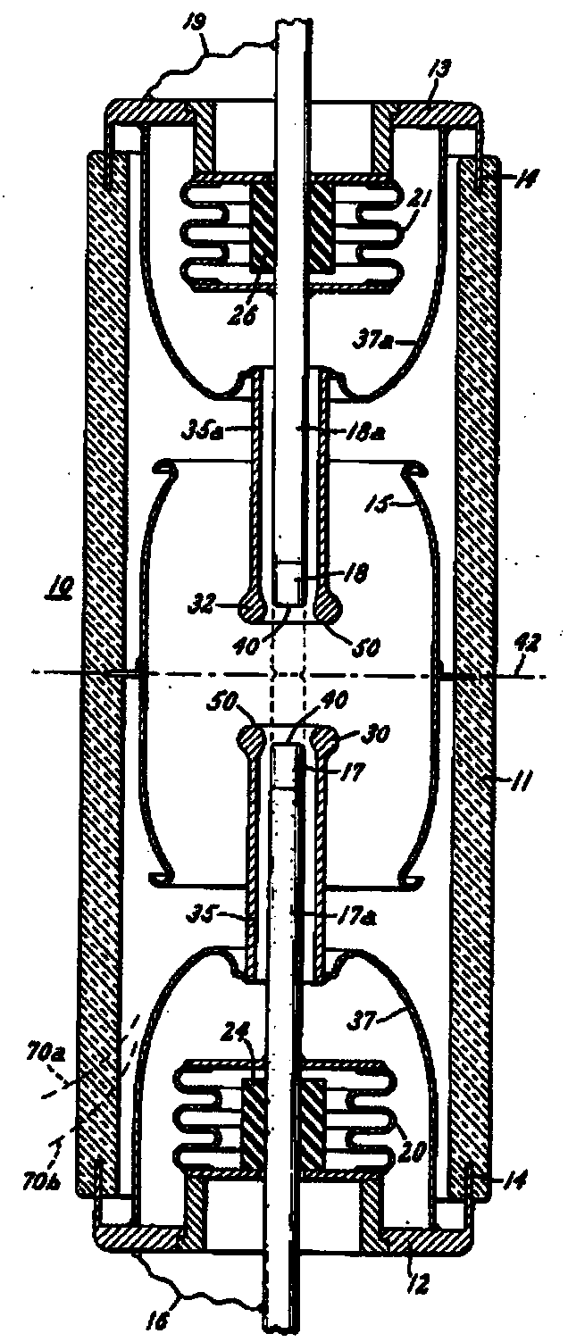 Contacts and vacuum interrupter with fixed fracture and short-circuit current breaking capability