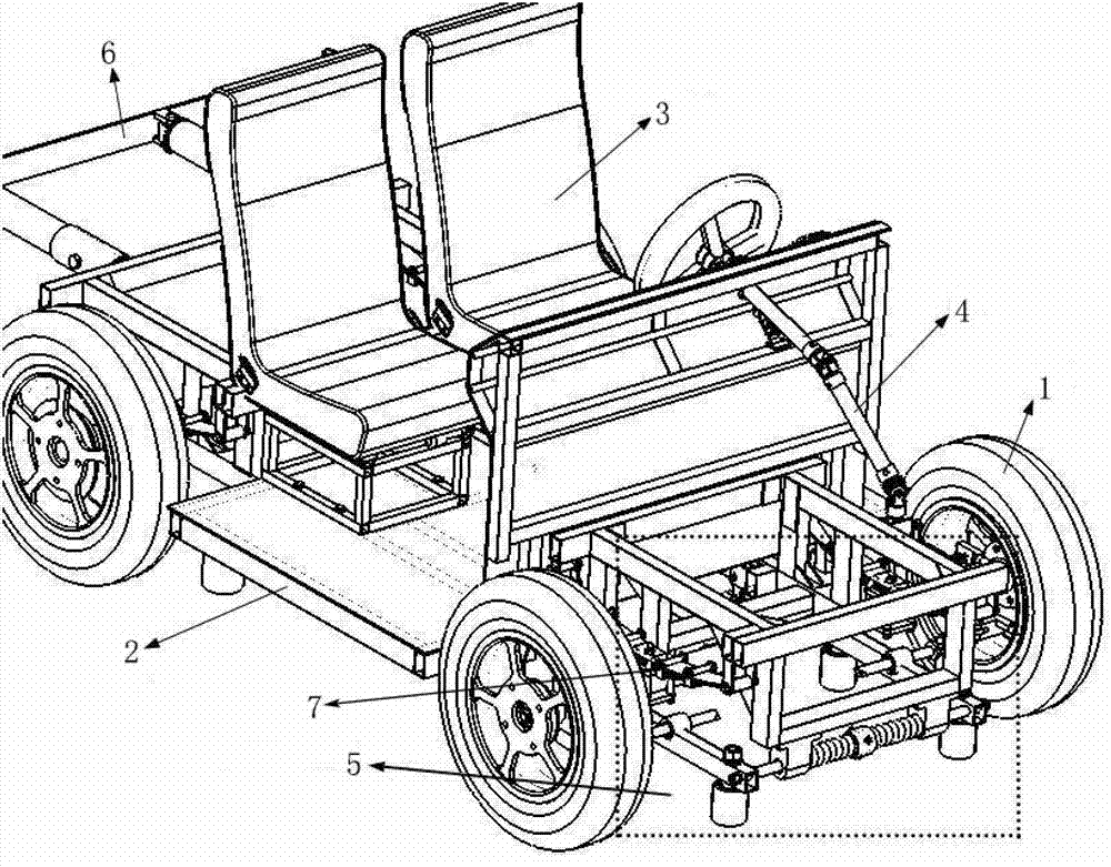 A rail amusement vehicle