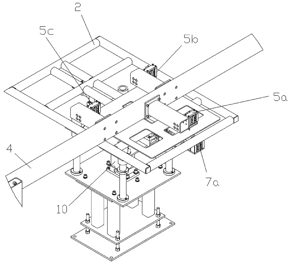 Automatic and on-line method for weighing and measuring thickness of plate glass