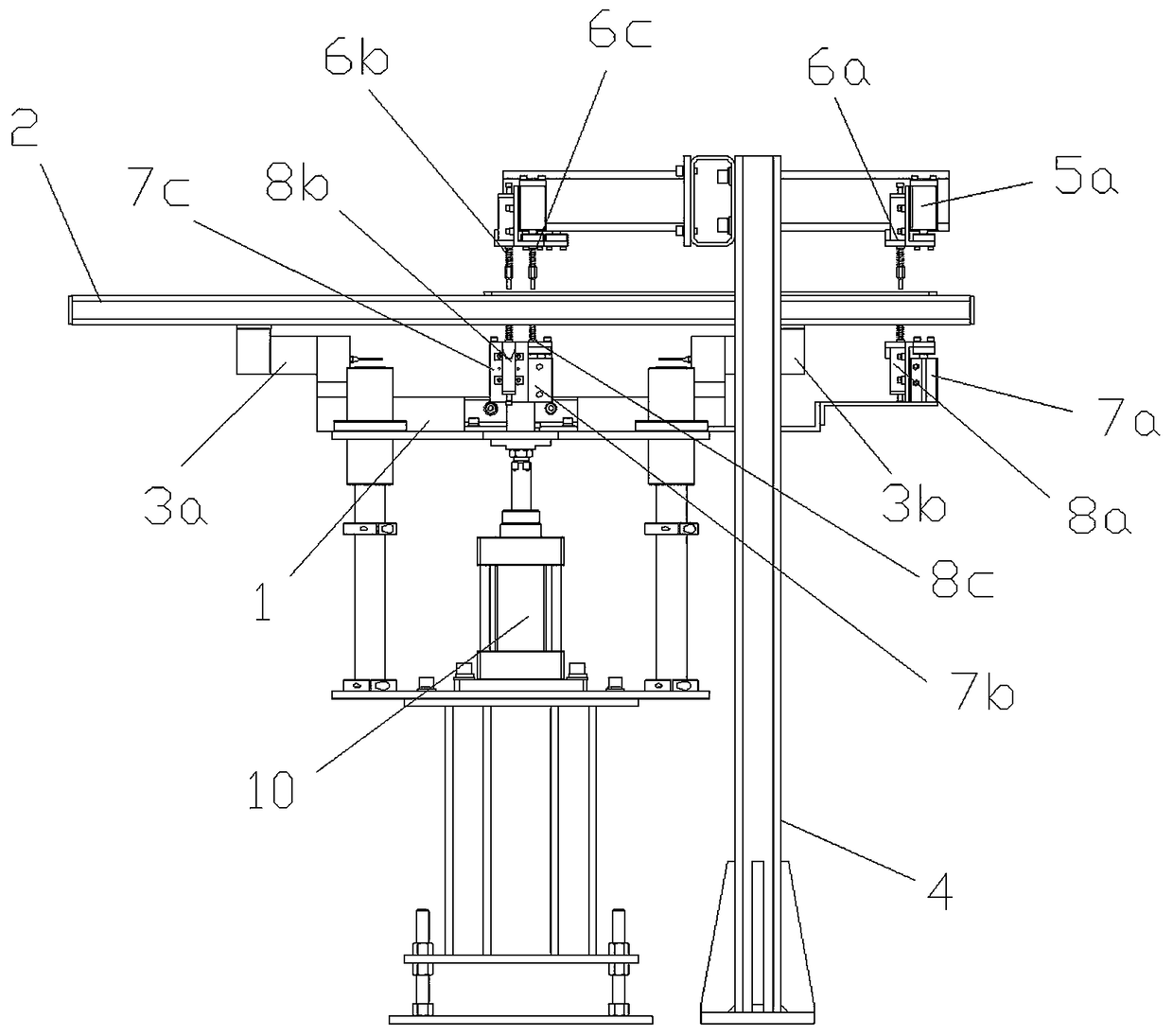 Automatic and on-line method for weighing and measuring thickness of plate glass