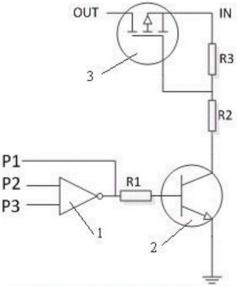 Low-power-consumption single-chip microcomputer type power supply management control system