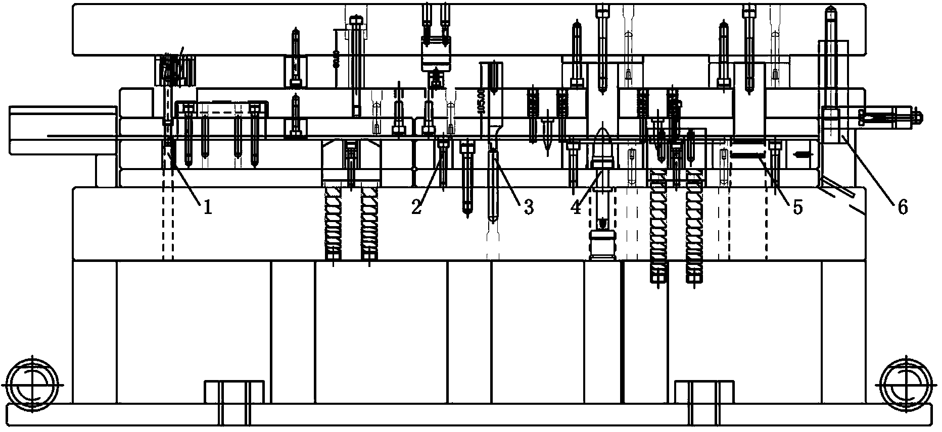 Forming process of car seat connecting plate