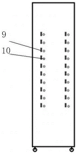 Vehicle of batched feeding and monitoring for cultivation device of crustacean aquatic animals