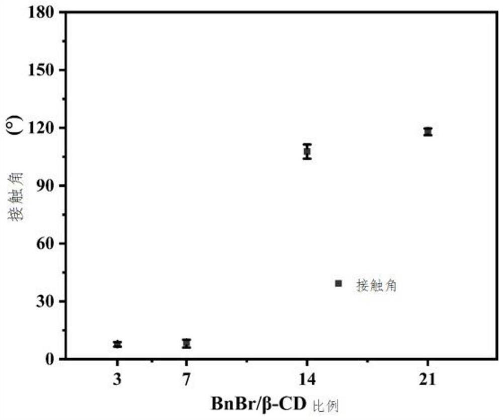 Amphiphilic porous cyclodextrin polymer