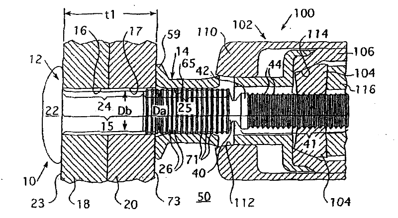 Fastener installing tool